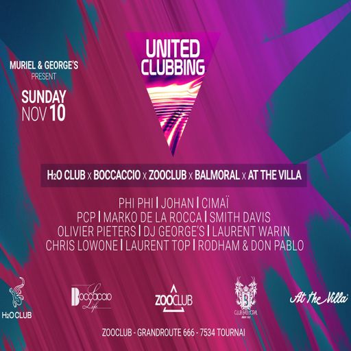 Laurent Top at "United Clubbing" @ ZooClub (Tournai-Belgium) - 10 November 2024