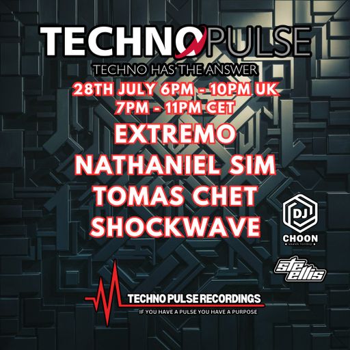 Dj Tomas Chet - Techno Pulse on Awol radio 2025.07.28