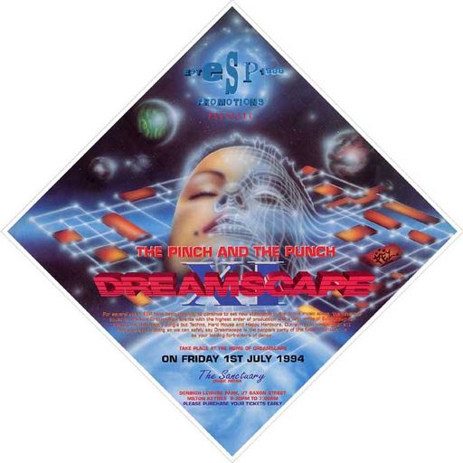DJ Phantasy & DJ Clarkee - Dreamscape XI 'The Pinch & The Punch' - Sanctuary - 1.7.94