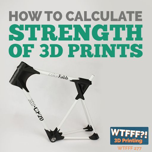 WTFFF 277: How to Calculate the Strength of 3D Prints