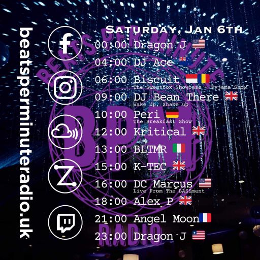 Biscuit-Saturday Pajama Show Live from Bali-Beats Per Minute Radio 6.1.2024