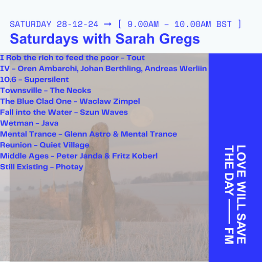 2024-12-28 Saturdays with Sarah Gregs