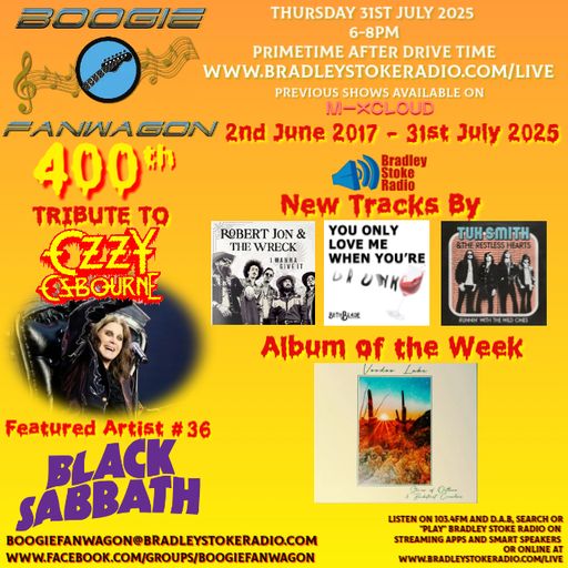 Boogie Fanwagon 31st July 2025