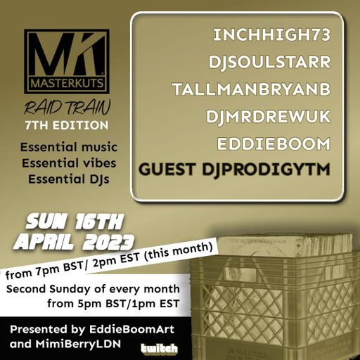 MasterKuts Raid Train volume 8 16th April 2023