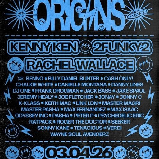 Billy Daniel Bunter Origins Warm Up  - 883 Centreforce DAB+ Radio - 20 - 02 - 2026