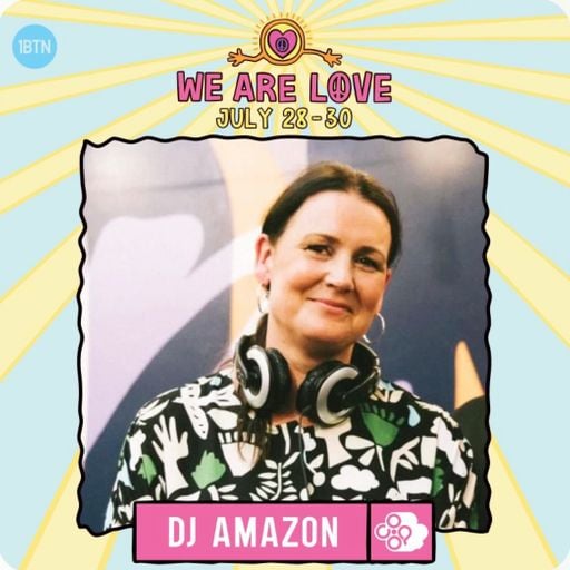 DJ Amazon at WEARELOVE Festival Co-op Stage 30th July 2023