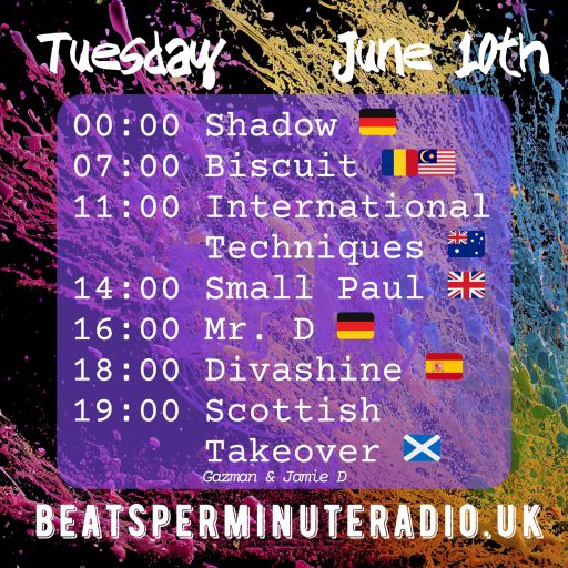 Biscuit- Tuesday Drum and Bass Crunch- Live on Beats Per Minute Radio 10.6.2025