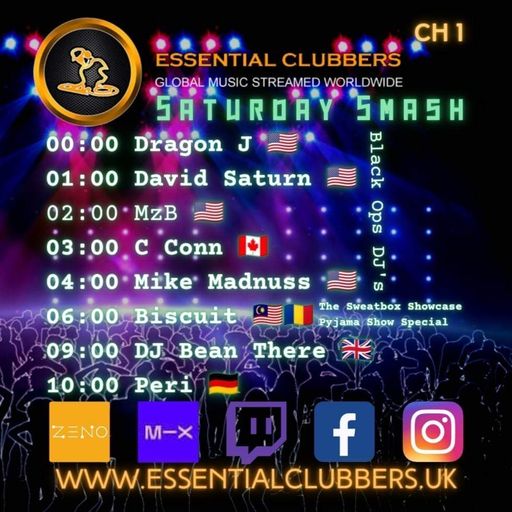 Biscuit-Saturday Pajama Show-The Trippy Atmospheric Mix-Live on Essential Clubbers Radio 18.2.2023