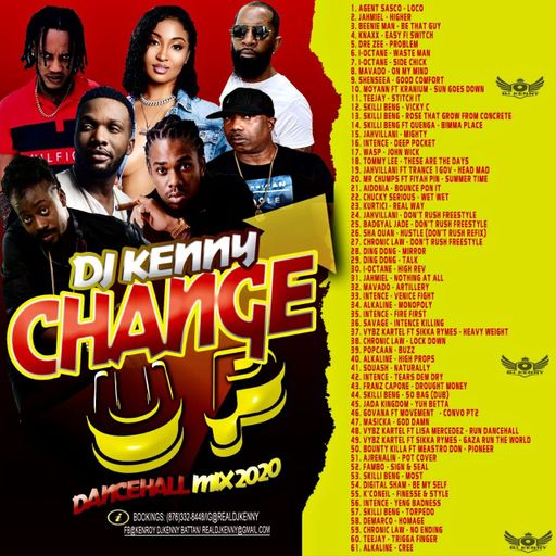 DJ Kenny - Change Up (Dancehall Mix 2020 Ft Knaxx, Jahvillani, Intence, Jahmiel, Ding Dong, Fambo)