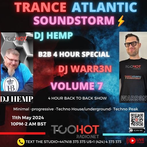 DJ Hemp with Warr3n: Trance Atlantic Soundsystem Volume VII episode 4