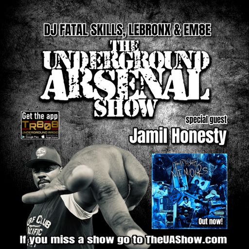 The Underground Arsenal Show 12-7-25 with Special Guest Jamil Honesty