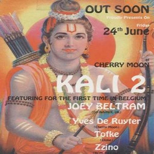 Tofke at "Kali 2 - The Second Out Soon Party " @ Cherry Moon (Lokeren - Belgium) - 24 June 1994