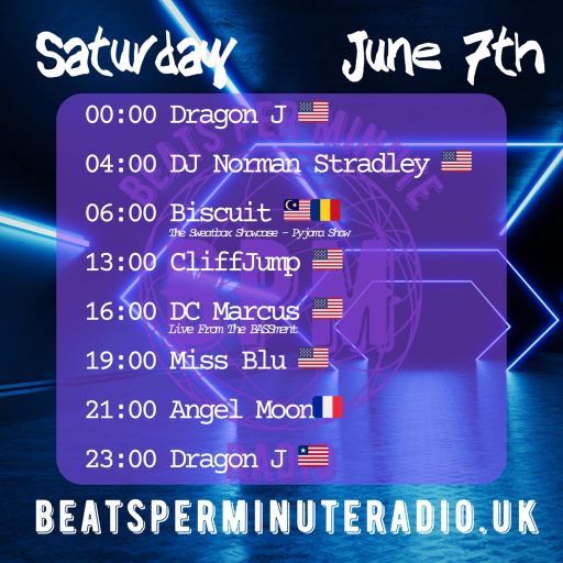 Biscuit-Saturday Pajama Show-Live on Beats Per Minute Radio 7.6.2025