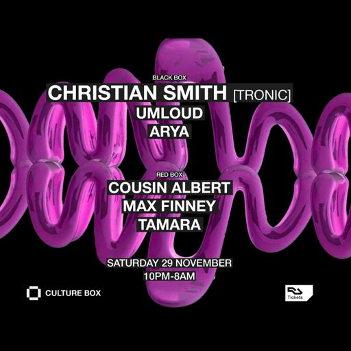 Christian Smith at Culture Box (Copenhagen-Denmark) - 29 November 2025