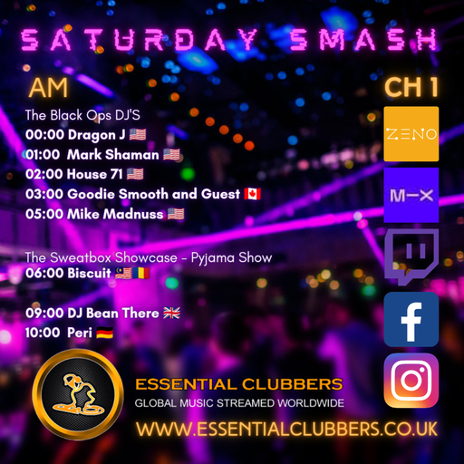 Biscuit- Saturday Pajama Show- The Uplifting Edition- Live on Esential Clubbers Radio 6.08.2022