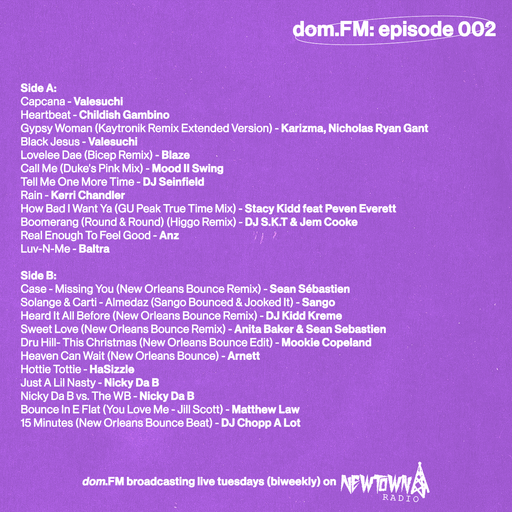dom.FM EPISODE 002 - 12/19/23