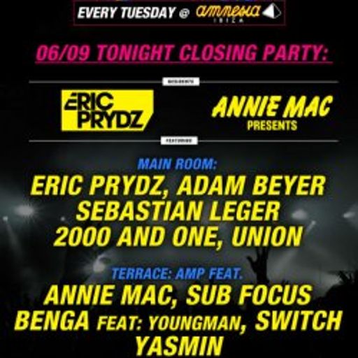 Amnesia Ibiza presents, TONIGHT - Club Together London - Closing party 2011