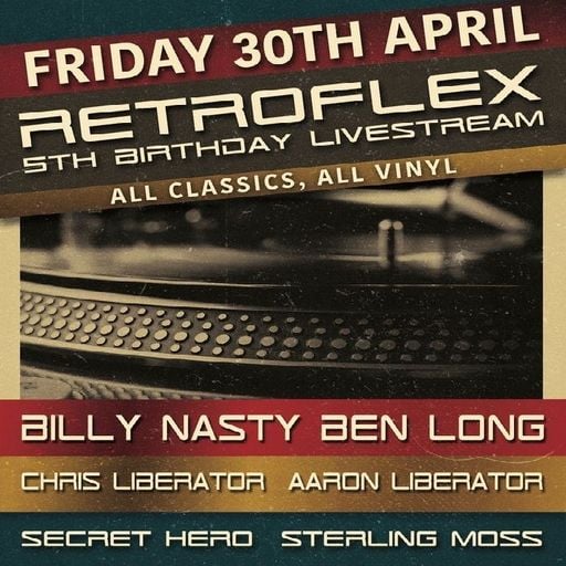 Aaron Liberator at FOLD x Retroflex (London - UK) - 30 April 2021