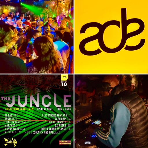 Errol Russell - Sessions. 44 - 'ADE2022 Opening Night The Jungle Club - 19-OCT-2022'