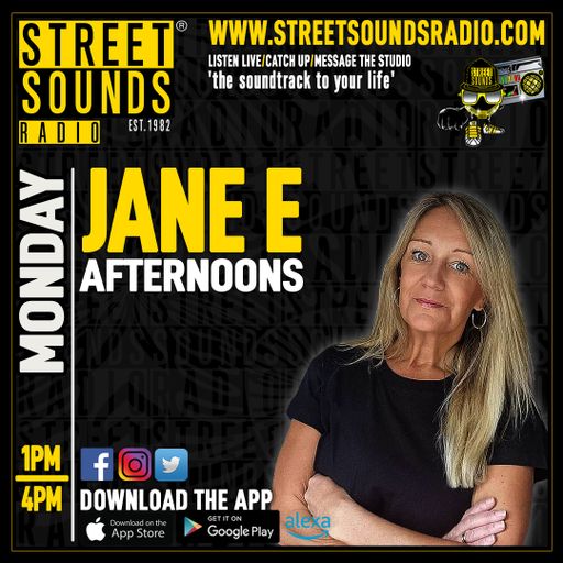 Afternoon with Jane E on Street Sounds Radio 1300-1600 07/07/2025