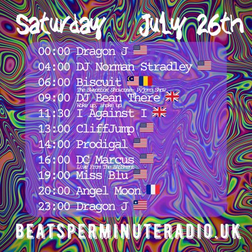 Biscuit- Saturday Pajama Show- The French Disco Edition 3- Live on Beats Per Minute Radio 26.7.2025