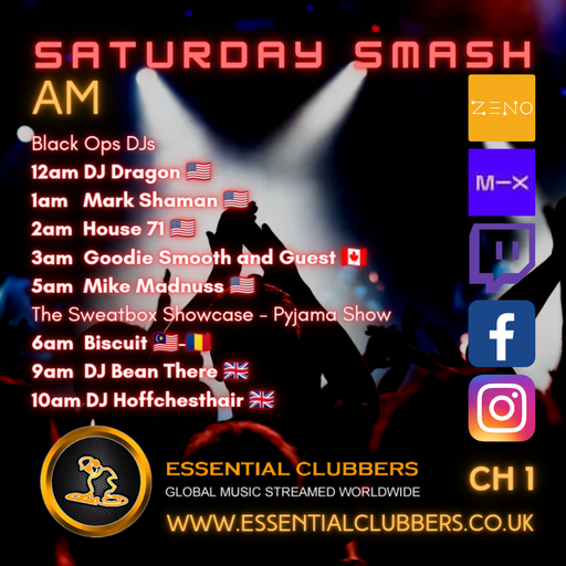 Biscuit- Saturday Pajama Show- Live on Essential Clubbers Radio 2.07.2022