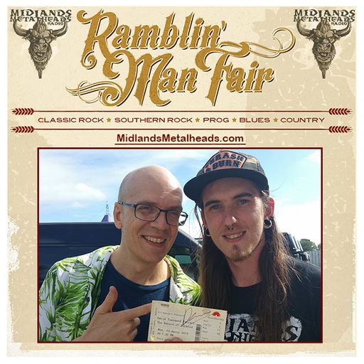 Interview with ‘Devin Townsend’ at Rambling Man Fair 2016