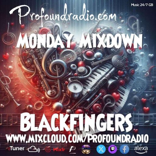 BLACKFINGERS ON MONDAY MIXDOWN 08-04-25