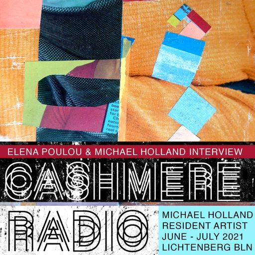 Cashmere Residency Program Elini Poulou & Michael Holland chatting with Shelley Tootell 27.06.2021
