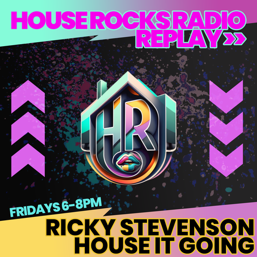 the rickster live on house rocks radio 12th april 2024 funky friday