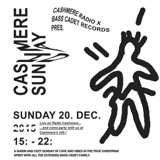 Tolga Fidan live - Cashmere Sunday: Bass Cadet Records Christmas Special 20.12.2015
