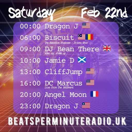 Biscuit-Saturday Pajama Show- Live on Beats Per Minute Radio 22.2.2025