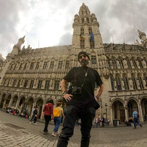 Dave Clarke at "25 Years Fuse Tour" @ Brussels Grand Place Tower (Brussel-Belgium) - 25 April 2019