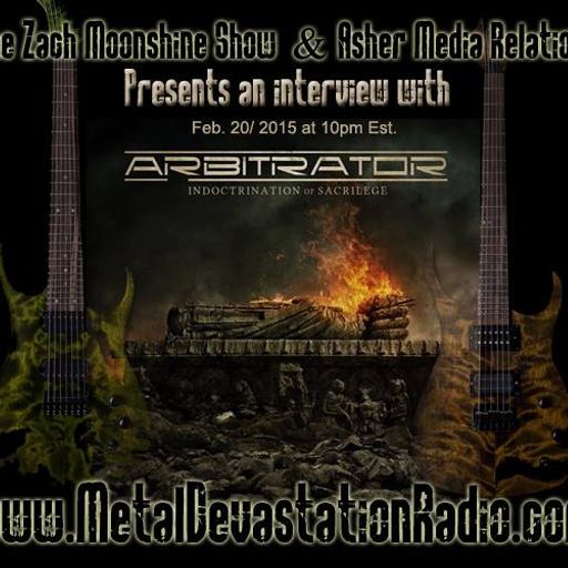 Arbitrator - New Music & Interview on The Zach Moonshine Show