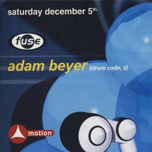 Adam Beyer at Fuse (Brussels - Belgium) - 5 December 1998