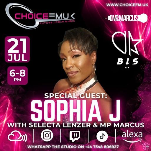 Sophia J Interview With Blake Love Star On Choice FM UK 210724