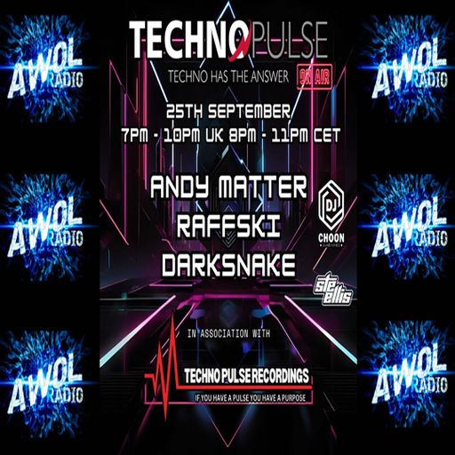 Darksnake Special Hard Techno "Techno Pulse Exclusive Set 27" AWOL Radio 25.9.2024