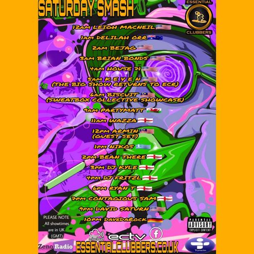 Armin- Saturday Smash Guest Mix on Essential Clubbers Radio 29.05.2021
