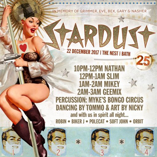 Mikey Stardust at the Nest (Hub Club)         22nd December 2017