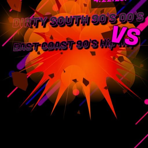 DIRTY SOUTH 90'S 00'S  VS EAST COAST 90'S Hip hop