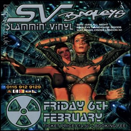 Andy C w/ MC Det, Fearless & Stevie Hyper D - Slammin Vinyl - Bagleys - 6.2.98