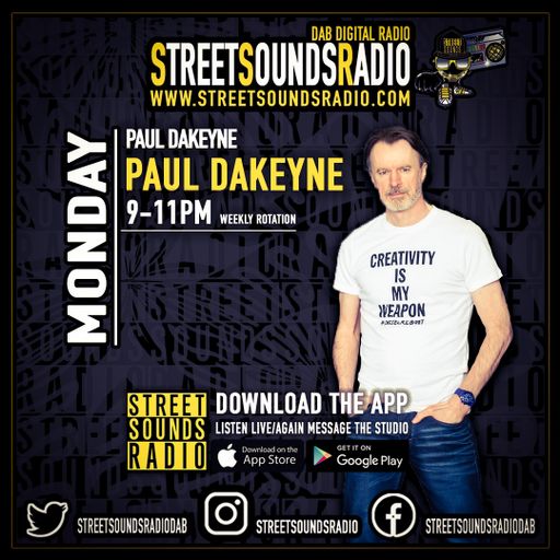 Paul Dakeyne On Street Sounds Radio 2100-2300 21/06/2021
