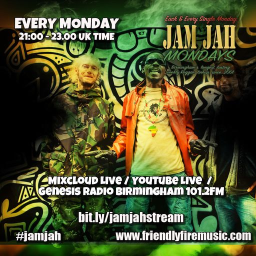 Jam Jah Mondays - 18th Jan 2021