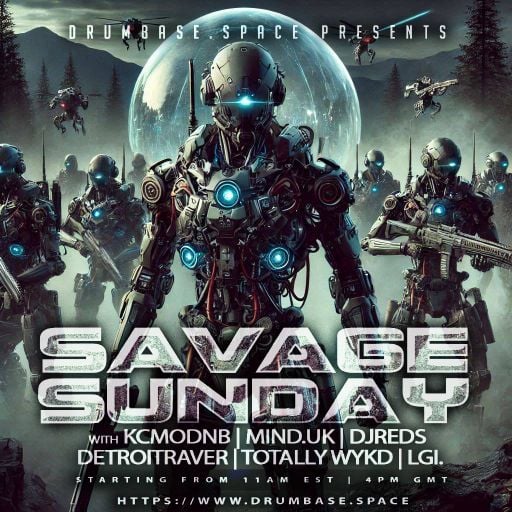 Mind (UK) - Drumbase.space - LIVE Savage Sunday - Chaos Incarnated