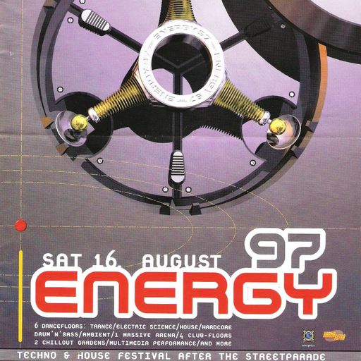 Richie Hawtin at Energy 97 @ Hallenstadion (Zürich - Switzerland) - 16 August 1997