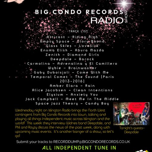 Big Condo Records Radio Show: Deppdale (09/04/2025)