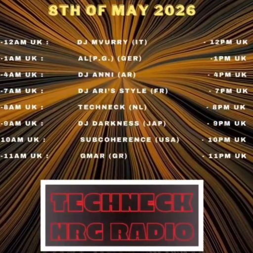 GMar on FREAKING FRIDAY #15 TECHNECK NRG 08.05.2026 (acid,deep,dark techo)