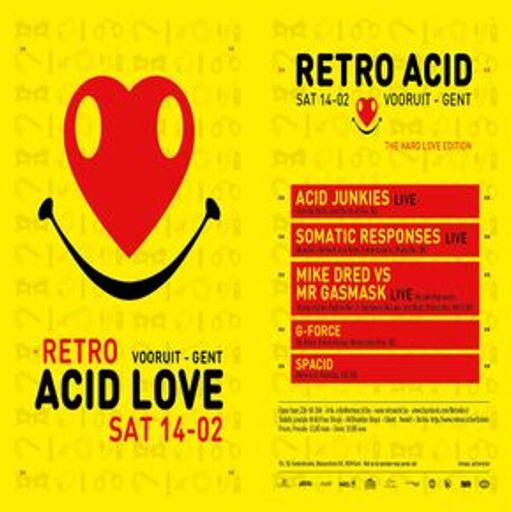 Acid Junkies LIVE at "Retro Acid" @ Vooruit (Gent-Belgium) - 14 February 2015
