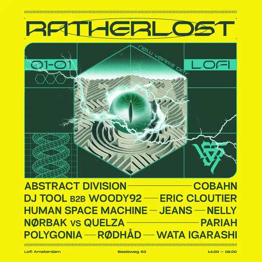 Eric Cloutier at "Ratherlost" @ Lofi (Amsterdam - NL) - 1 January 2024
