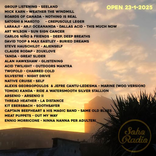 OPEN with Ian Sargeant (23/01/2025)